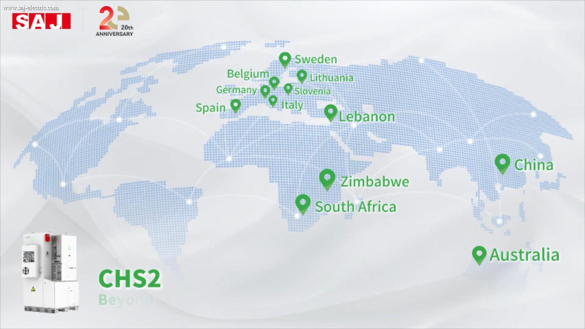 SAJ C&I Smart All-in-One Energy Storage Solution CHS2 - 2024 Featured Projects Spotlight